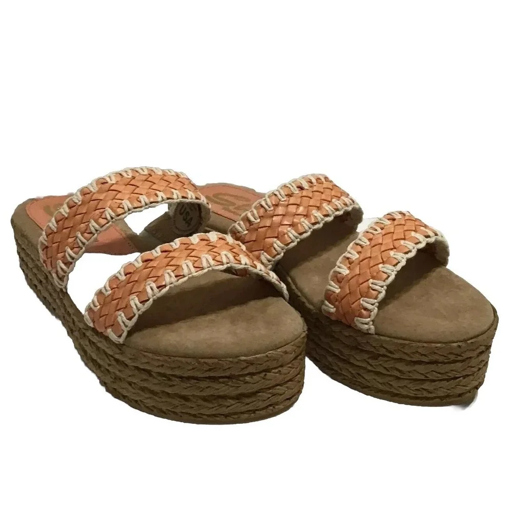Sbicca Vintage Collection Women's Coral Anette Slip On‎ Slide Sandal Size 7 USA
